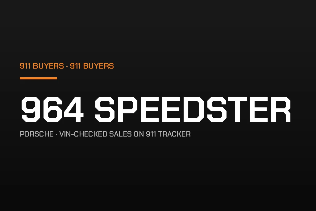 964 Speedster